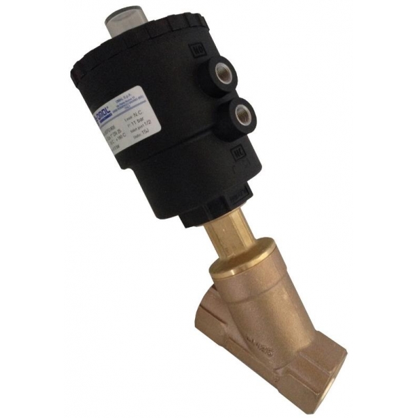 ZEUS - Robinet pneumatic bronz corp inclinat