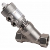 HF32L - Robinet pneumatic inox corp inclinat