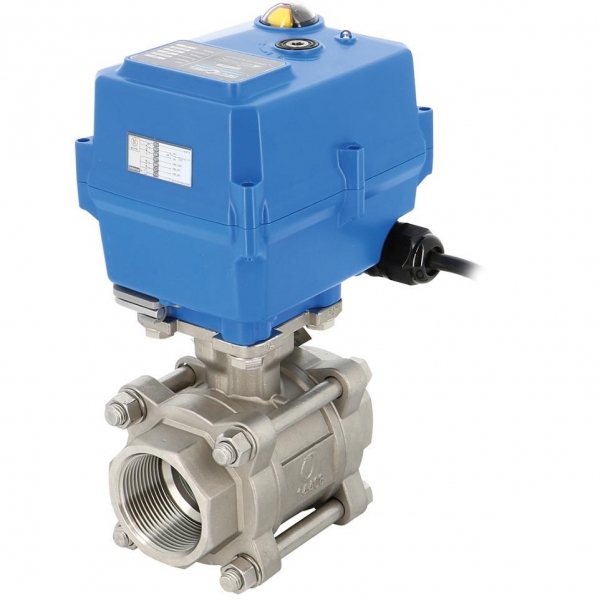 746 + TCR - Robinet sfera cu actionare electrica TCR PN63