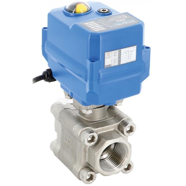 702 + TCR - Robinet sfera actionare electrica TCR PN137