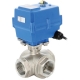 780 + TCR - Robinet sfera 3 cai inox cu actionare electrica TCR PN40