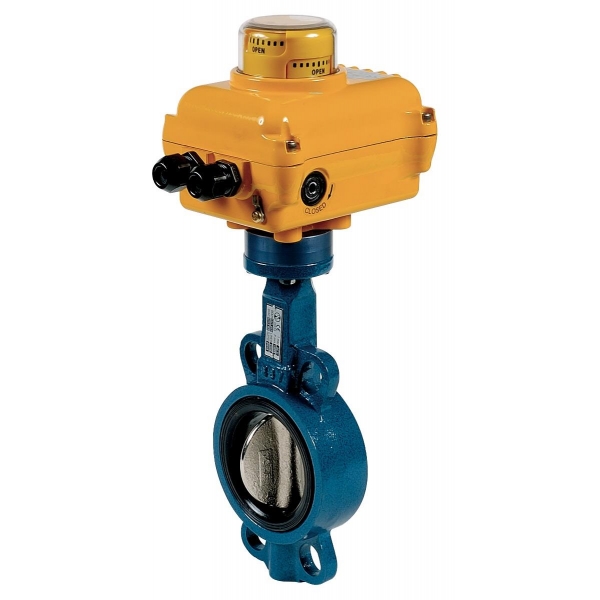 1121 - 1125 + SA - Robinet fluture cu actionare electrica SA