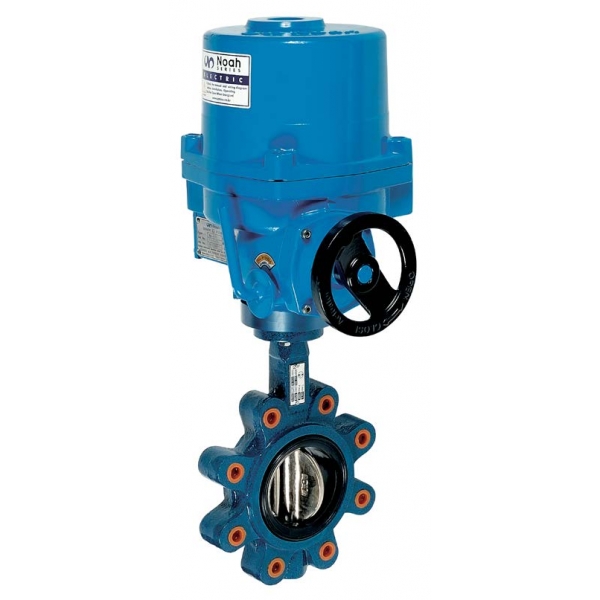 1133-1135 + NA - Robinet fluture cu actionare electrica NA