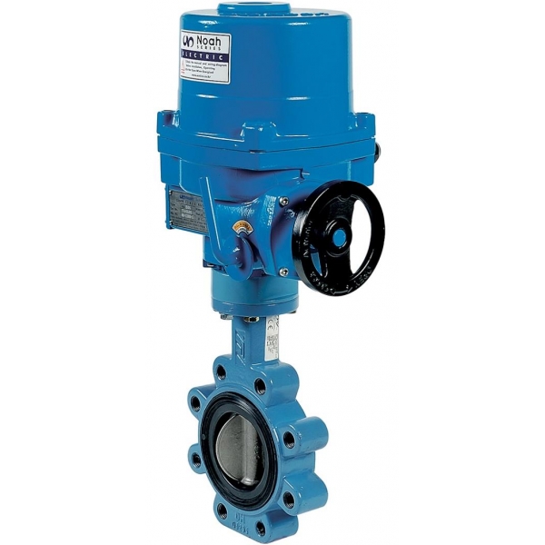 1160-1164 + NA - Robinet fluture cu actionare electrica NA