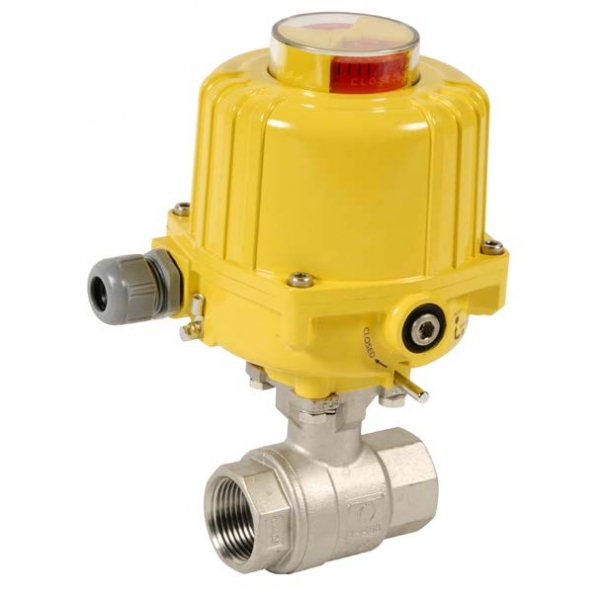 715+SA - Robinet sfera inox cu actionare electrica SA