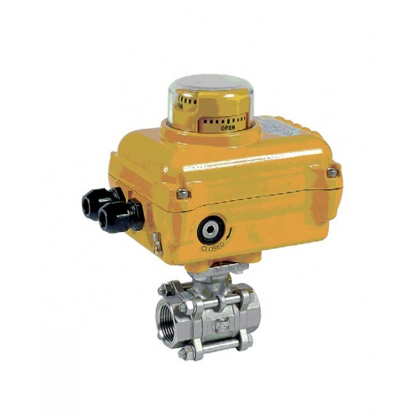 736-746+SA - Robinet sfera 3 piese PN63 cu actionare electrica SA