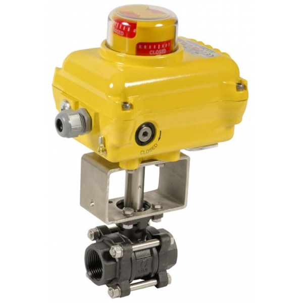 737-747+SA - Robinet sfera 3 piese PN63 cu actionare electrica SA