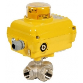 780+SA - Robinet sfera inox 3 cai cu actionare electrica SA