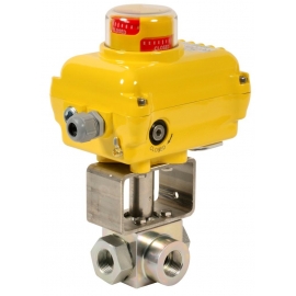 721Z+SA-NA - Robinet sfera 3 cai PN500 cu actionare electrica SA-NA