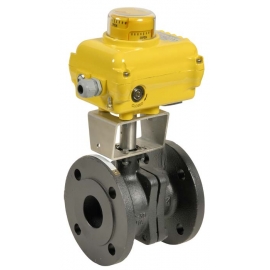 505-507+SA - Robinet sfera fonta cu actionare electrica SA