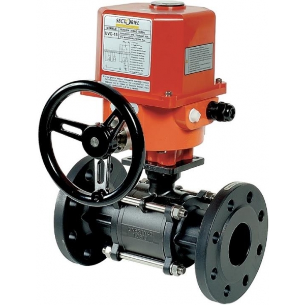 710+UV - Robinet sfera otel PN40 cu actionare electrica UV