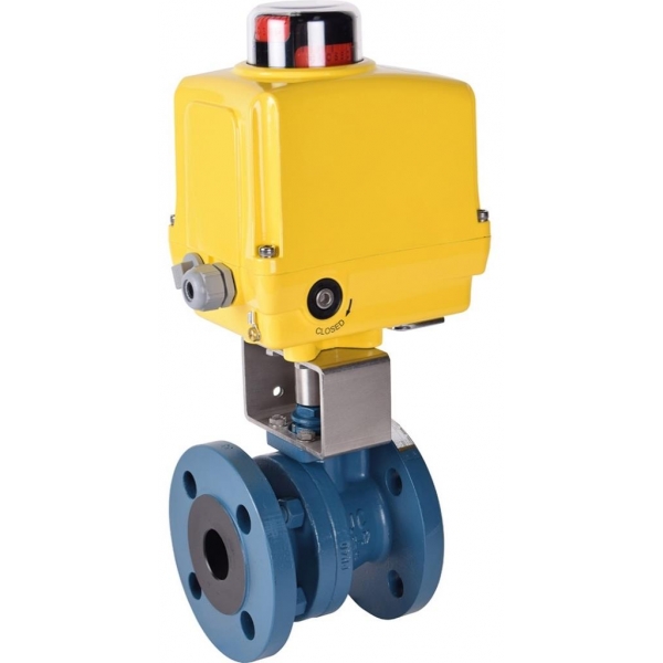 516-540 V + SA PCU - Robinet sfera de reglaj cu actionare electrica