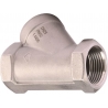 325 - Clapeta inox sens cu piston PN50