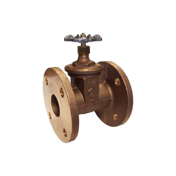 191 - Robinet sertar bronz flanse PN20