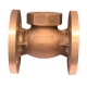 405 - Robinet retinere cu ventil bronz flanse PN30
