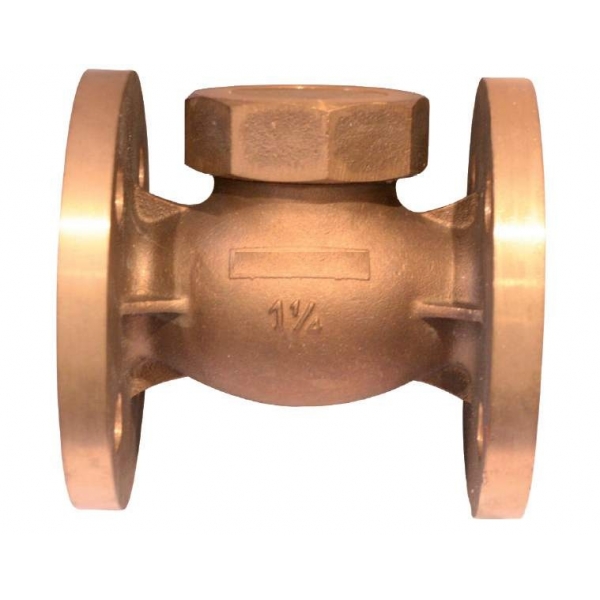 405 - Robinet retinere cu ventil bronz flanse PN30