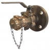 A72 - Robinet sfera bronz flansa PN16 - cupla