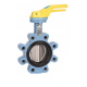 1181 – Robinet Fluture Gaz Lug Corp Fonta Ductila Clapa Inox Garnitura NBR