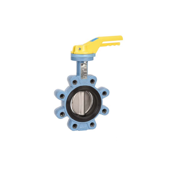 1181 – Robinet Fluture Gaz Lug Corp Fonta Ductila Clapa Inox Garnitura NBR