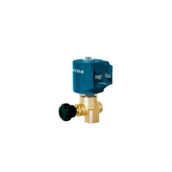 RM99 - Ventil electromagnetic actionare directa normal inchis cu regulator debit