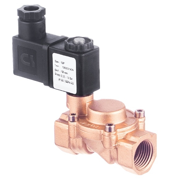 1060 - Ventil electromagnetic normal inchis PN12