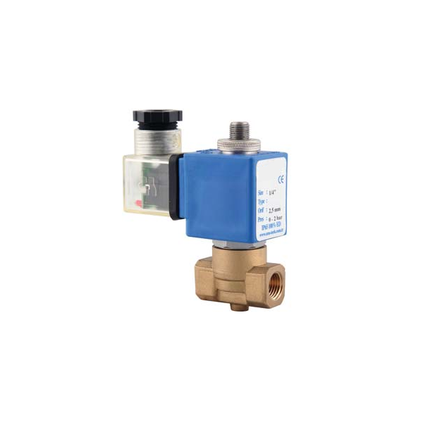 1017 - Ventil electromagnetic 3-2 normal inchis PN10