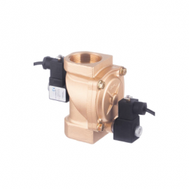 7130 - Ventil electromagnetic normal inchis bobina dubla