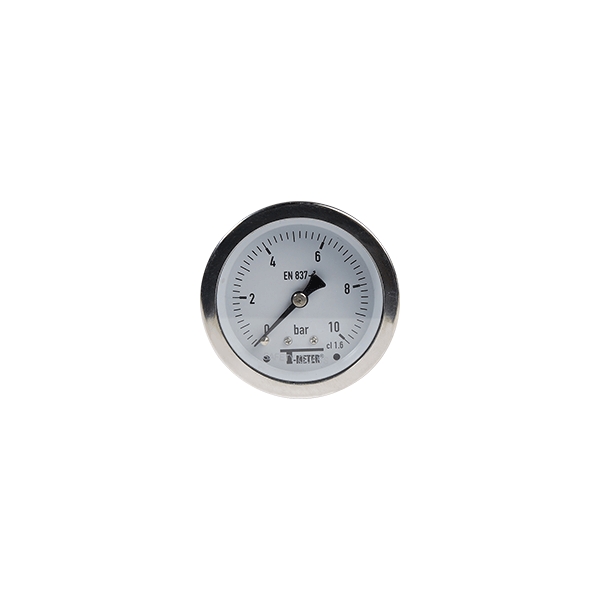 1626 - Manometre total inox axiale d63mm