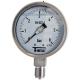 1618 - Manometre glicerina total inox radiale d100mm
