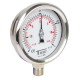 1616 XS - 1617 XS Manometre total inox radiale