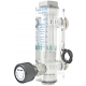 2281 - DS - Debitmetru acrilic cu robinet reglaj