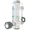 2281 - DS - Debitmetru acrilic cu robinet reglaj