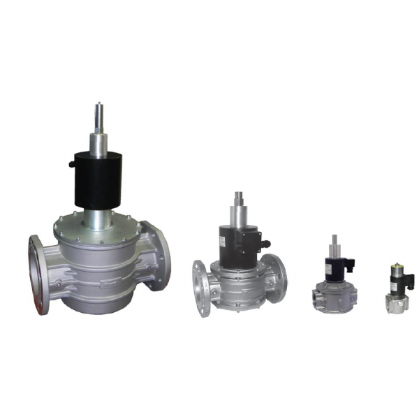 EVPT - Electroventil gaz rearmare automata 360mbar cu inchidere lenta