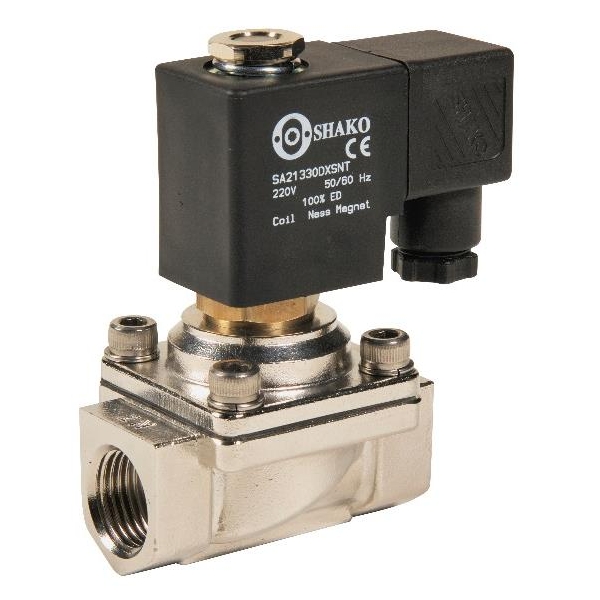 SPU220 - Electroventil inox normal inchis actionare directa