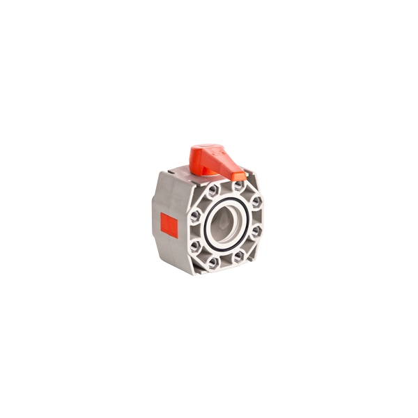 C110 - Robinet sfera Wafer PVC-U - PP - PVDF