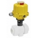 C200 - Robinet sfera PVC-U - PP - PVDF cu actionare electrica